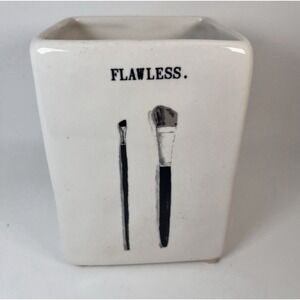 Rae Dunn by Magenta Flawless Makeup Brush Holder Artisan Collection